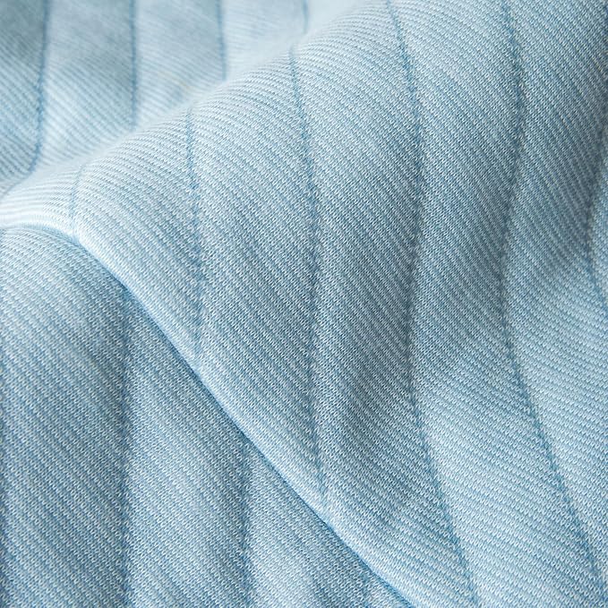 Buckwheat Neck Support Pillow Cervical Neck Cylinder Bolster Pillow Neck Pain Relief Breathable Comfortable for Back and Side Sleepers Round Pillows for Lunch Break Blue, 6x15 Inch