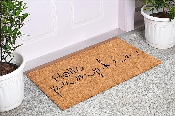 Calloway Mills Hello Pumpkin Doormat, 36" x 72"