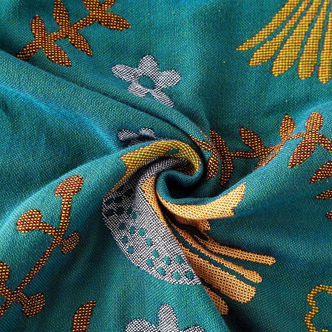 MSGKV Boho Throw Blanket Cotton Blanket for Couch and Sofa Cover for Living Room Fall Throw Cozy Gauze Blankets 50" x 60"