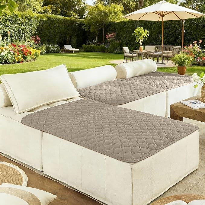 gogobunny 100% Double Sided Waterproof Dog Blanket Soft Pet Bed Cover Reversible Protect Furniture Couch Sofa Car for Puppy Large Dog Cat (Dark Stone/Light Stone, 40x50 Inch (Pack of 1))